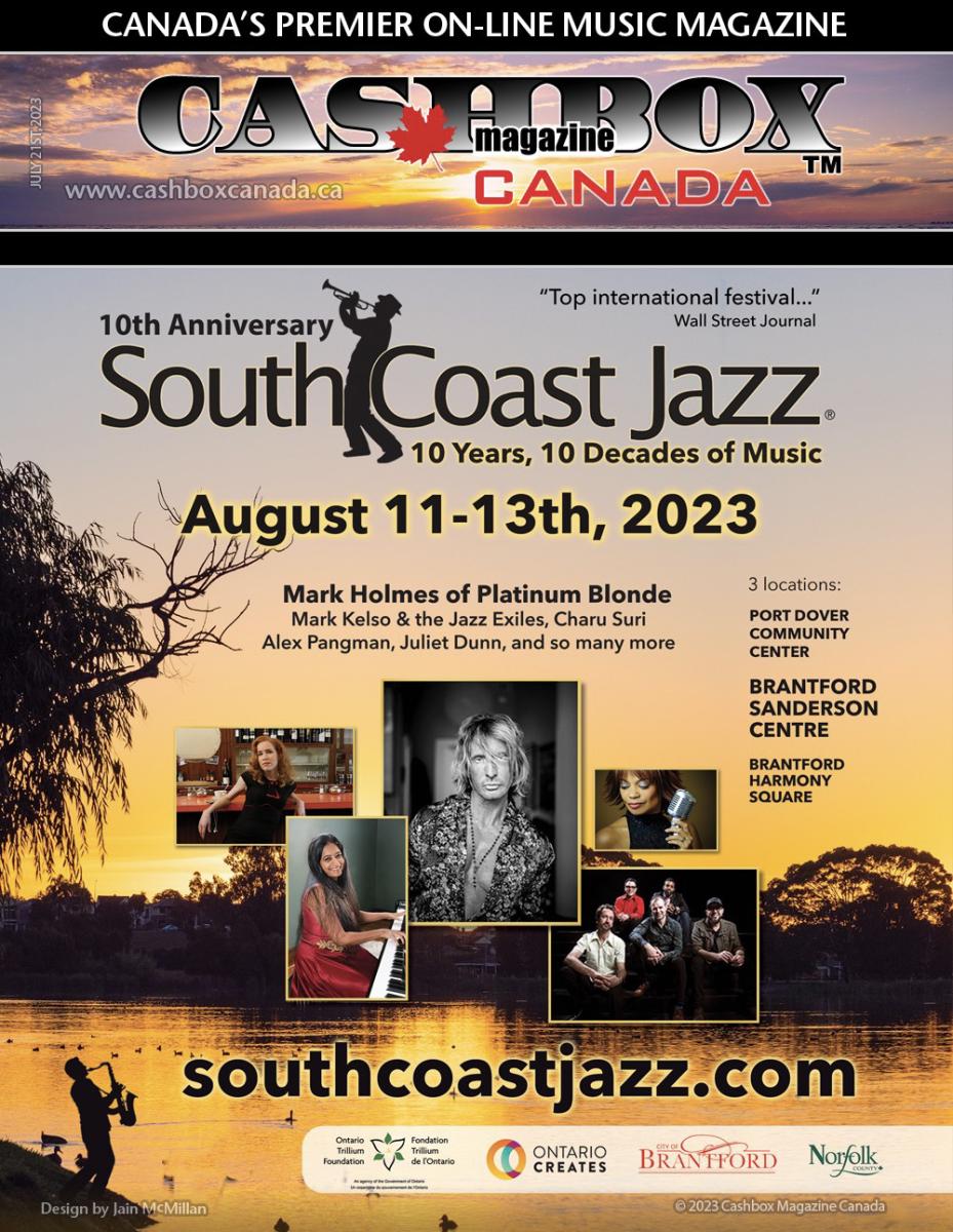 The 10th Anniversary of South Coast Jazz August 11-12-13, 2023