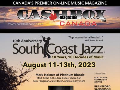 The 10th Anniversary of South Coast Jazz August 11-12-13, 2023