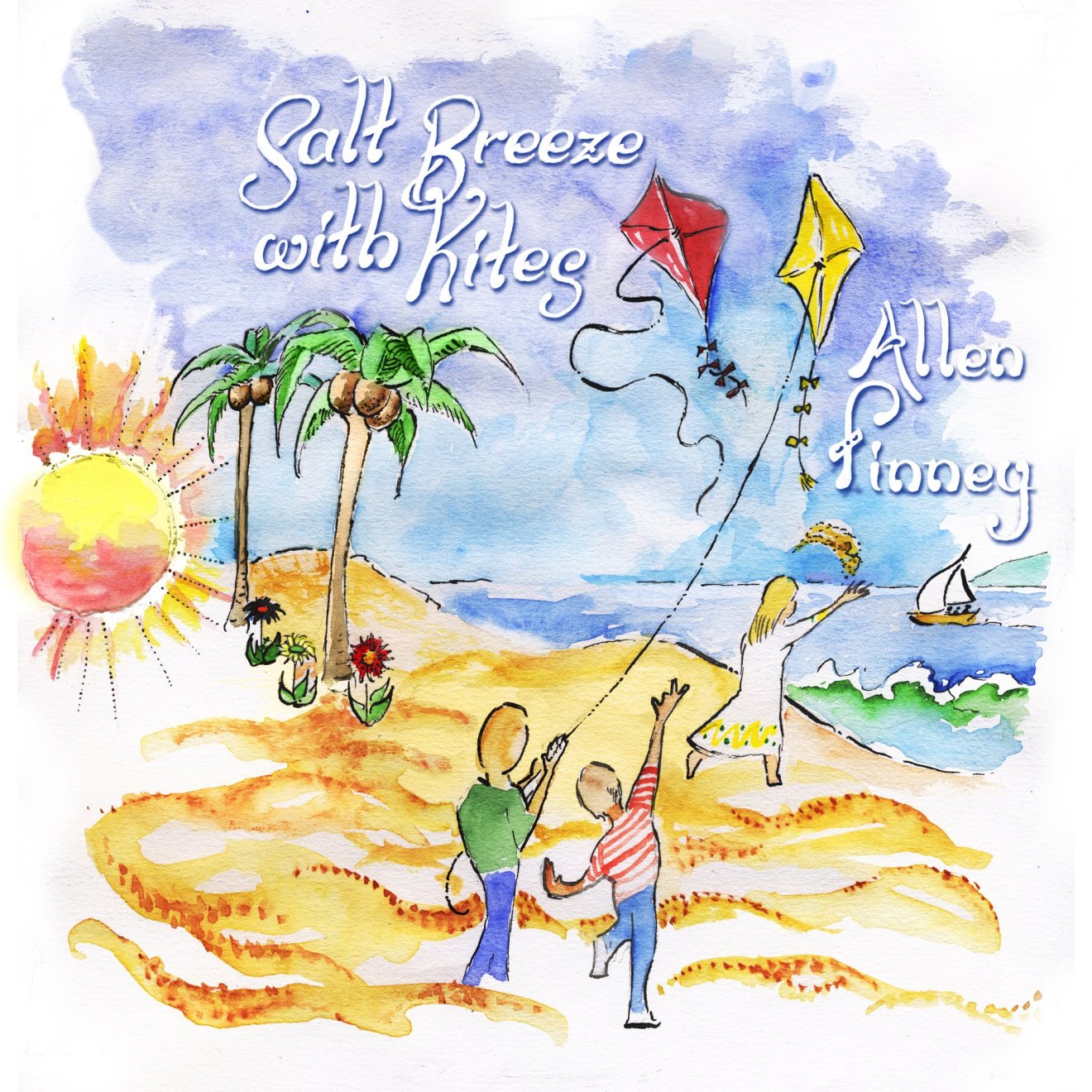 Allen Finney Salt Breeze With Kites 