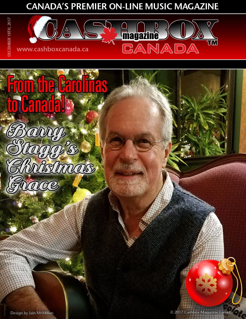 Barry Stagg From the Carolinas to Canada Barry Stagg’s Christmas Grace!
