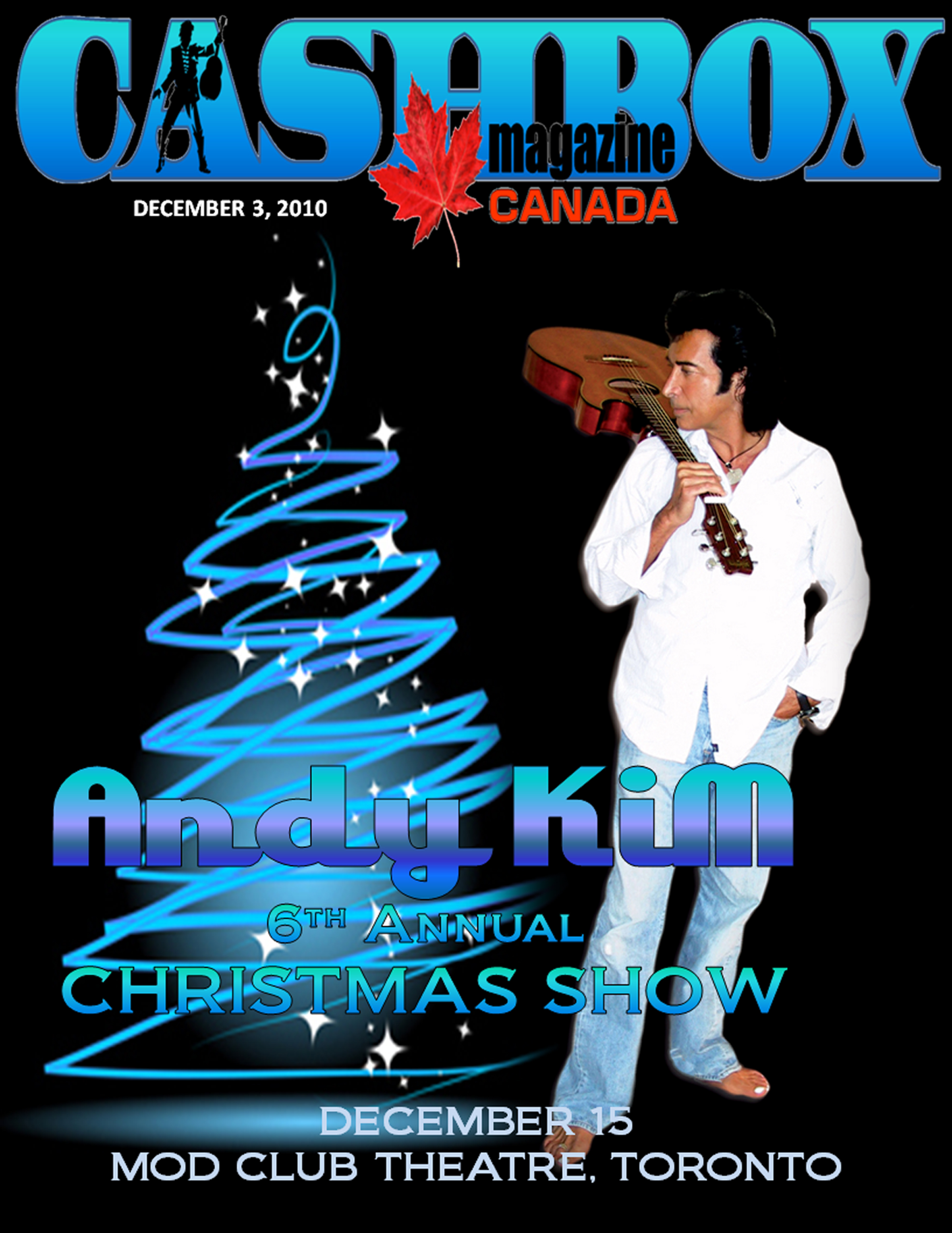 Andy Kim Celebrates Christmas with his 6th Annual Christmas Show