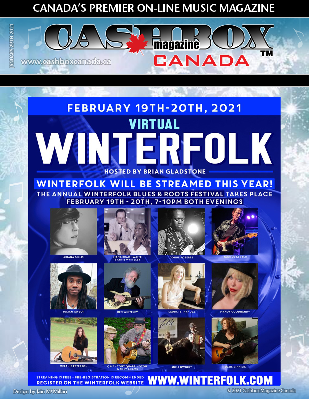 Winterfolk XIX is Set for February 19th & 20th