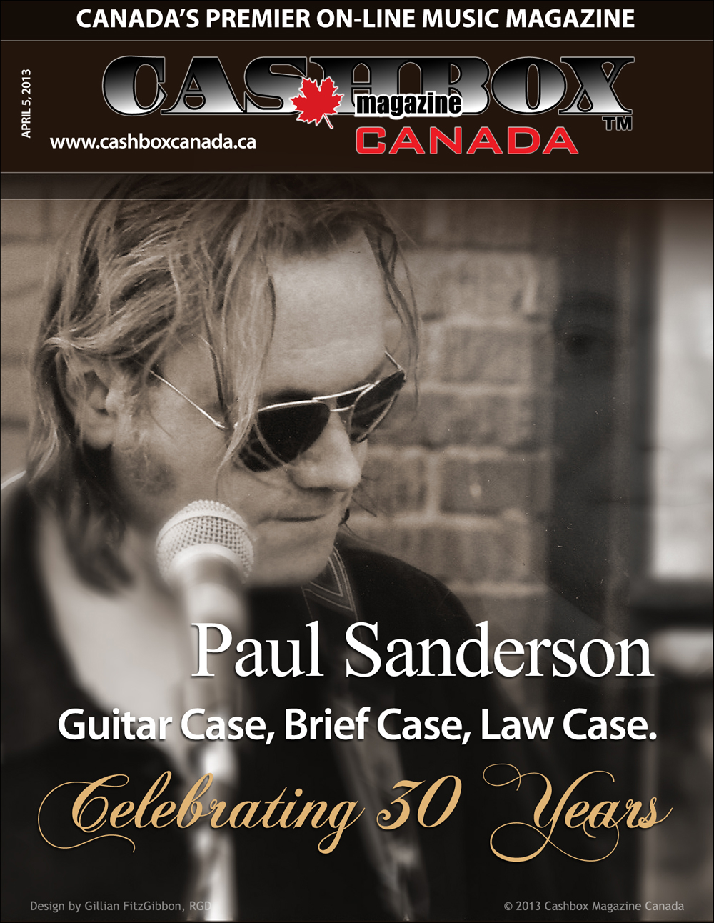 Paul Sanderson Guitar Case, Brief Case, Law Case Celebrating 30 Years