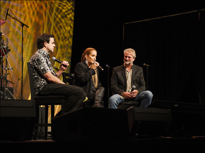 Album Producers Joel Weinshanker, Lisa Marie Presley and Andy Childs