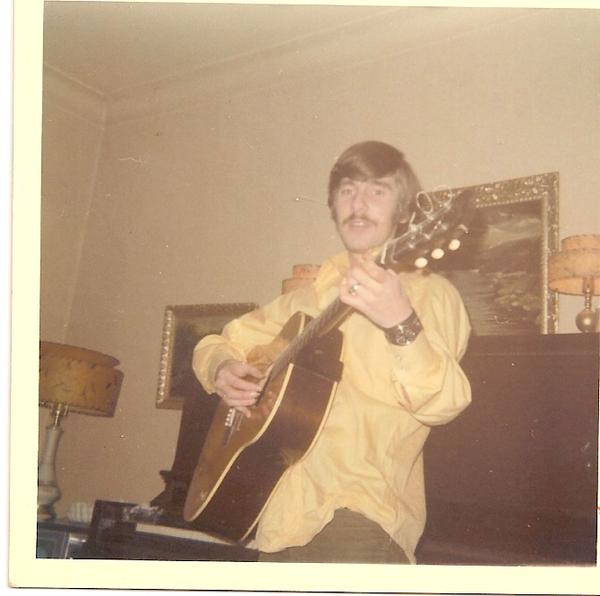 Don and his first guitar