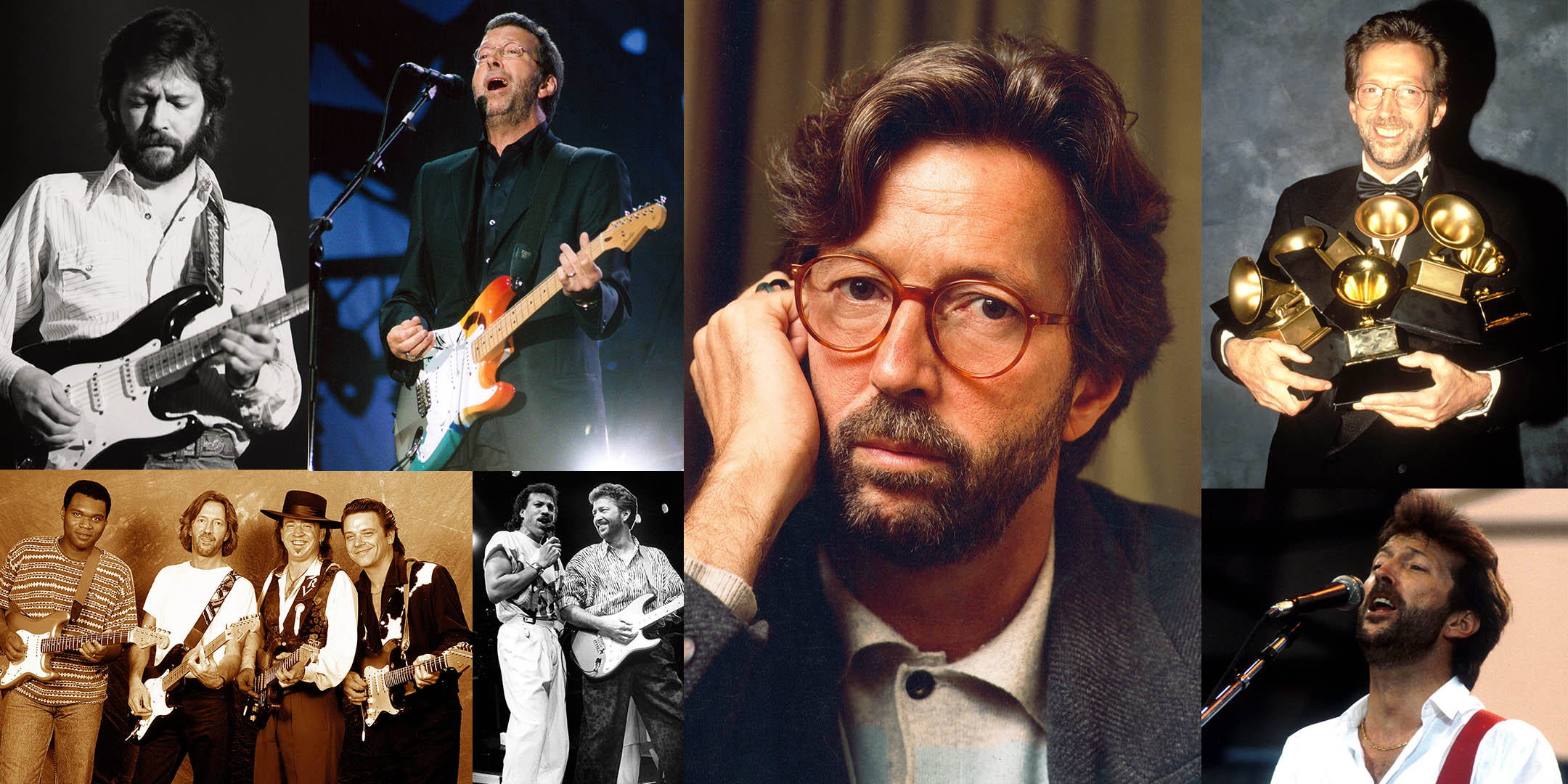 Eric Clapton Through the Years