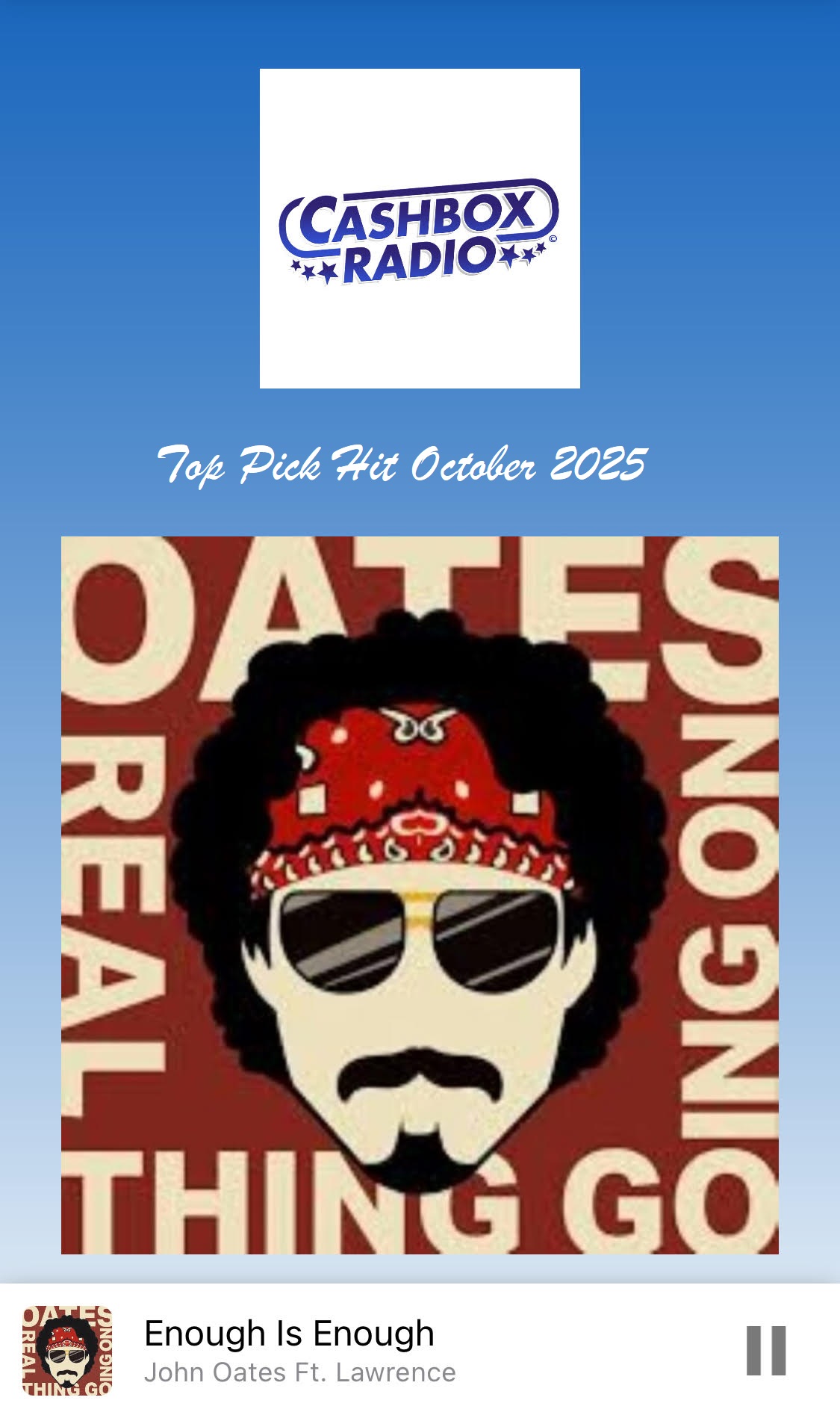 John Oates - Enough is Enough (USA)