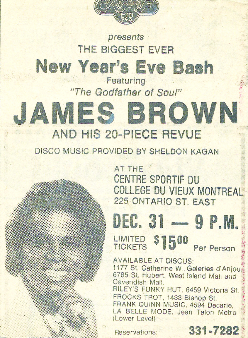 Kagan presents the Legendary James Brown 1980