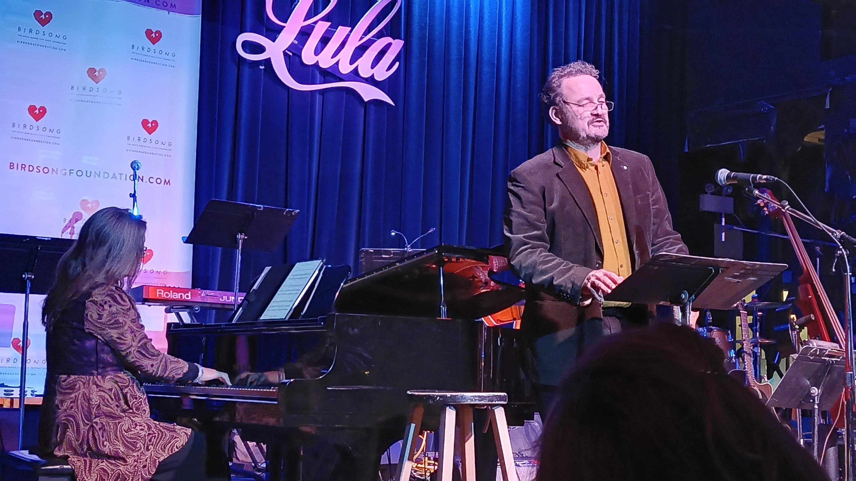 Russell Braun and Carolyn Maude on piano