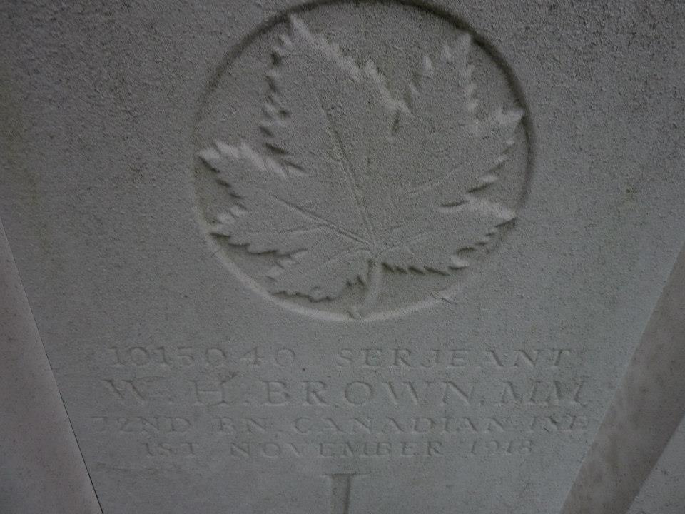 Sgt. W.H. Brown