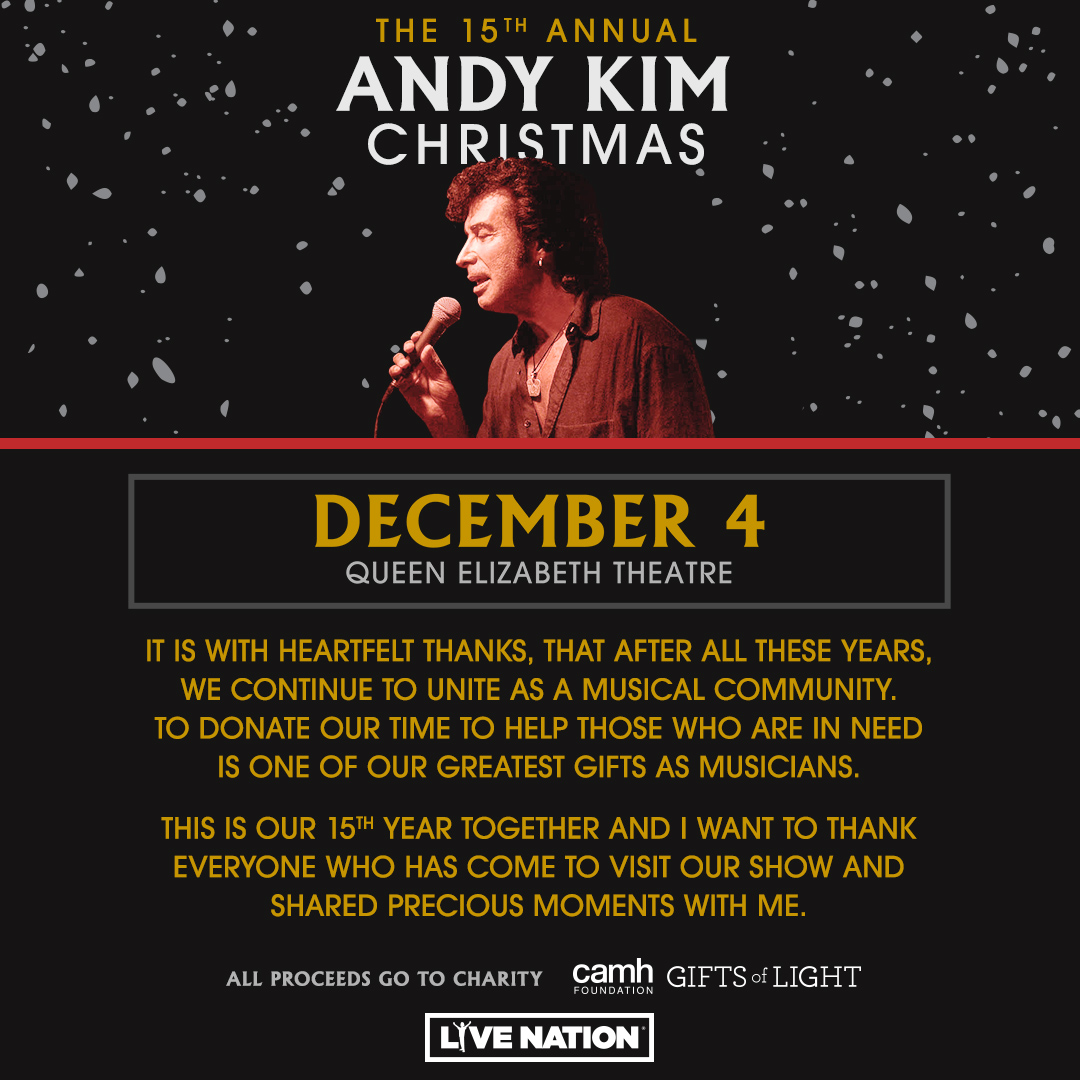 The 15th Annual Andy Kim Christmas