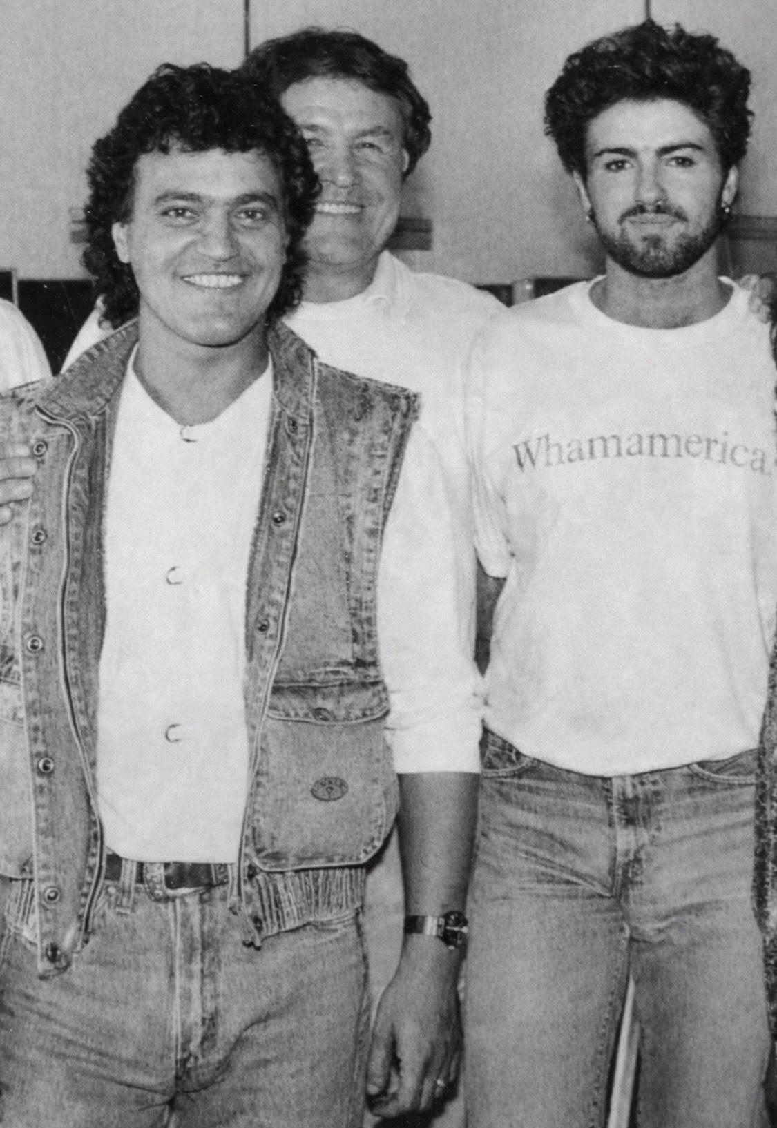 Vito Luprano and George Michael