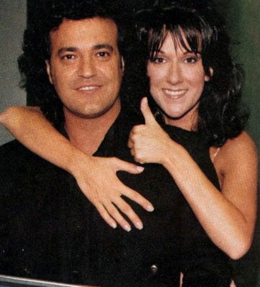 Vito and Celine at the Tonight Show