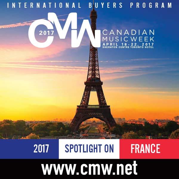Canadian Music Week Spotlight on France