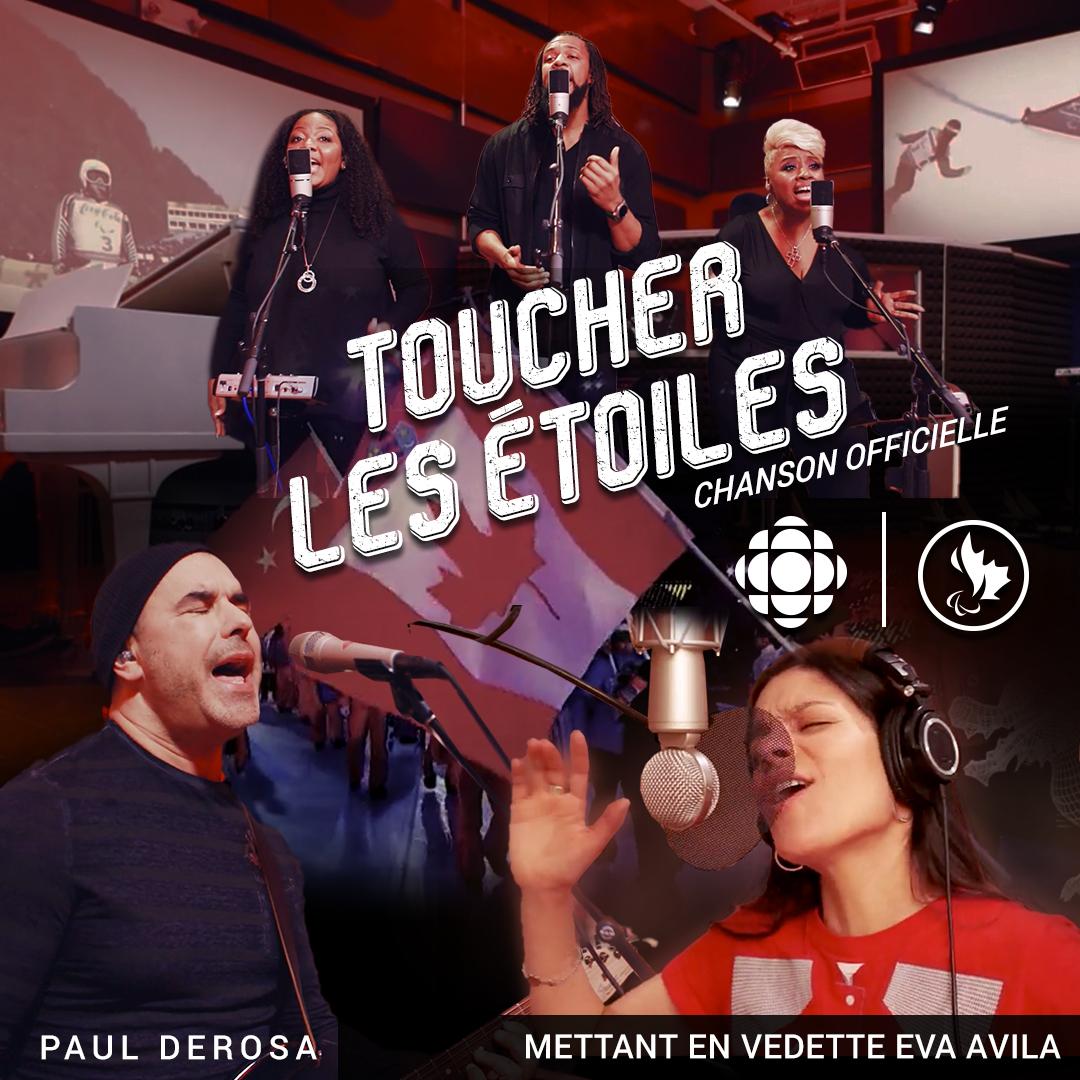 Paul DeRosa Celebrates and Inspires Canadian Paralympians with “Champion” & “Toucher Les Étoiles”