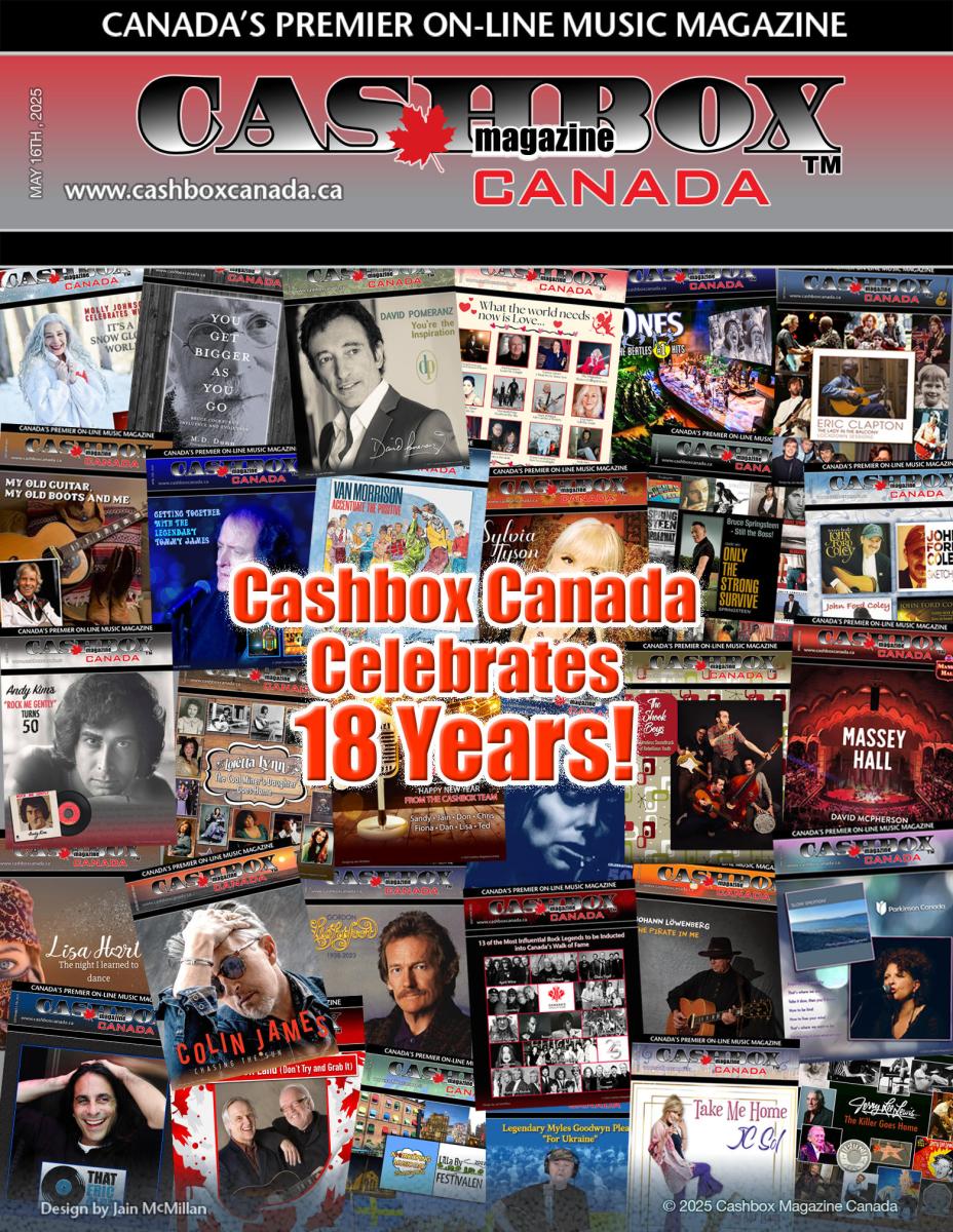 Cashbox Canada Celebrates 18 Years