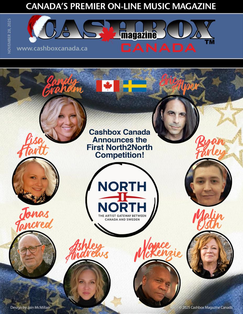 Cashbox Canada Announces North2North Competition – The Artist Gateway to Canada and Sweden