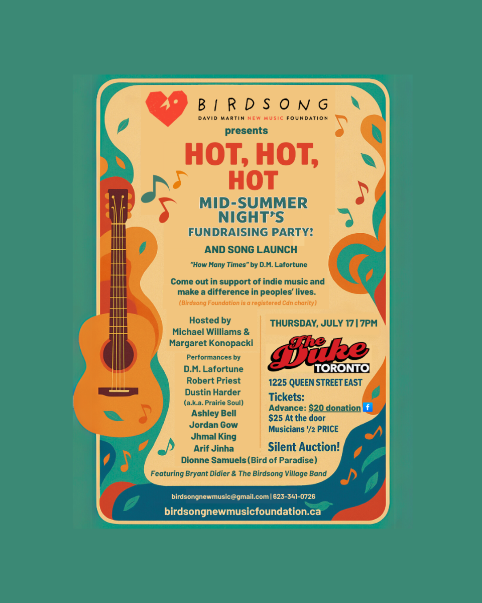 BIRDSONG FUNDRAISER