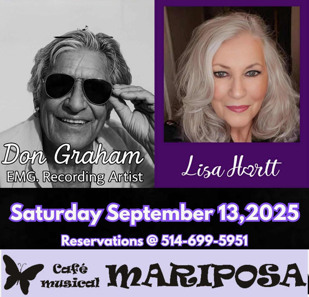 Don Graham and Lisa Hartt