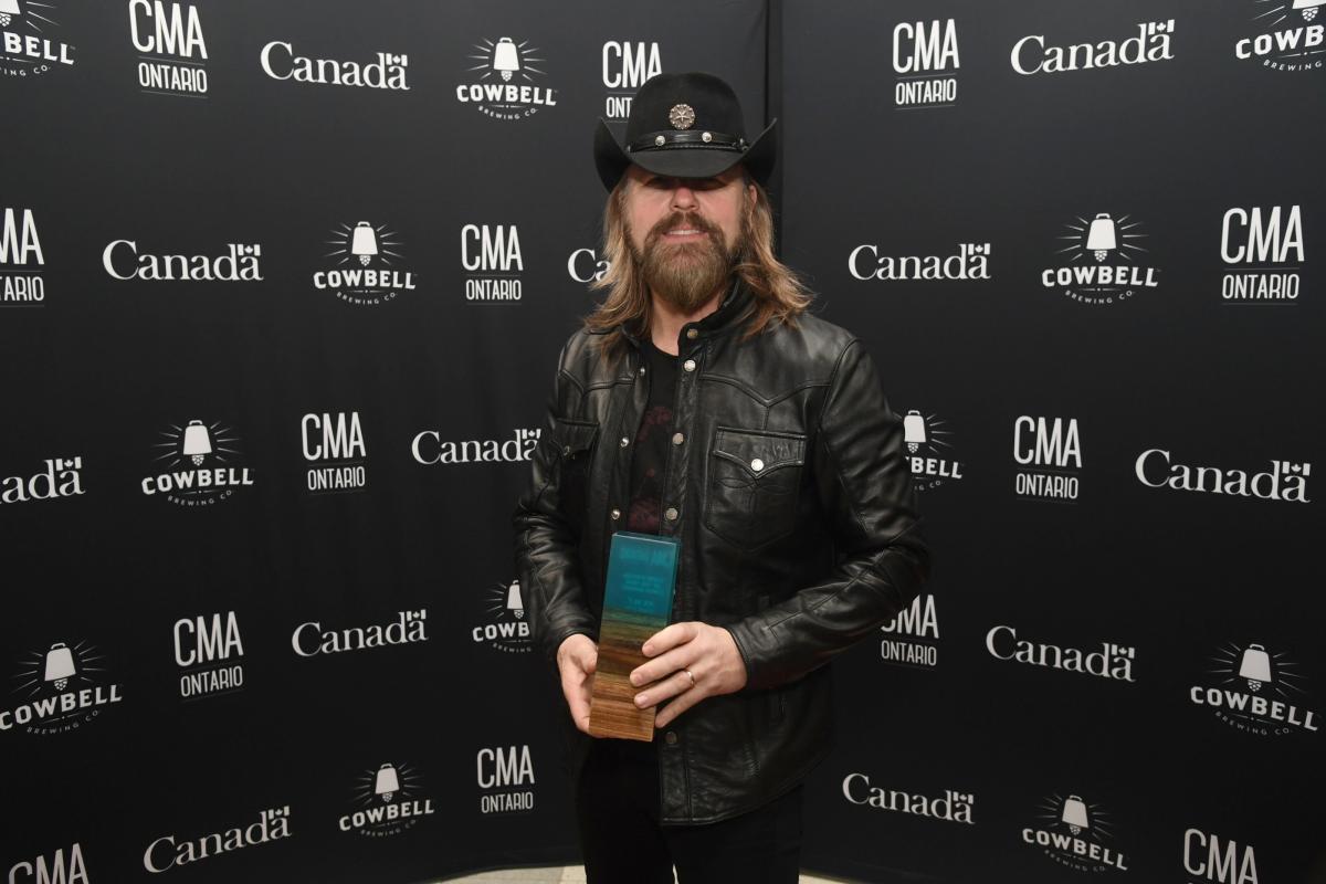 Jason McCoy CMAOntario Awards Photo Credit Grant W. Martin Photography