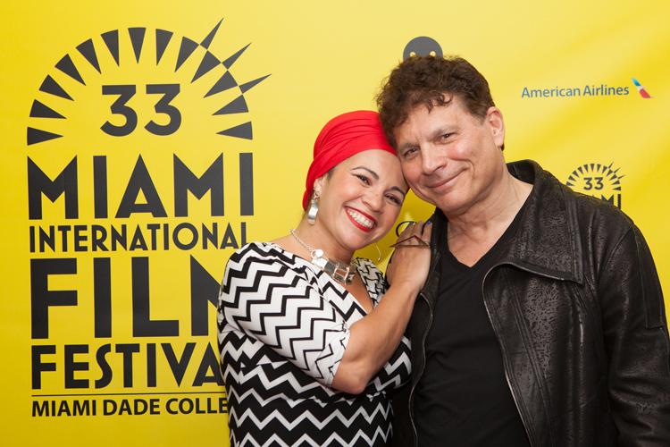 Telmary Diaz and Ron Chapman Miami Film Festival