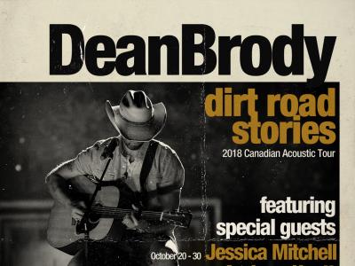 Dean Brody Heads out on the Dirt Road Stories Tour