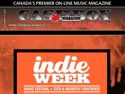Indie Week Toronto November 13-17, 2019