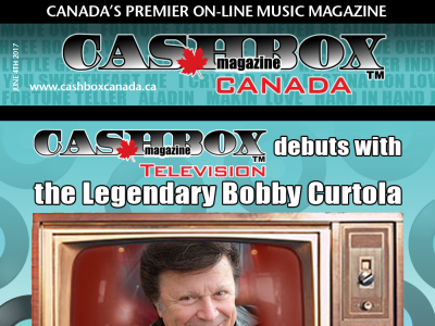 Cashbox Magazine Television Debuts with the Legendary Bobby Curtola