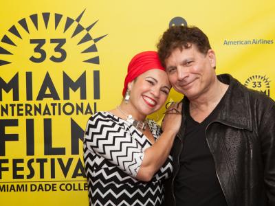 Telmary Diaz and Ron Chapman Miami Film Festival