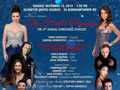 The Heart's Obsession 3rd Annual Christmas Concert